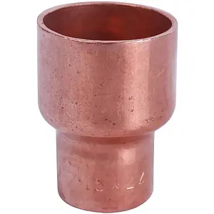 Муфта пайка редукционная двухраструбная 22мм x 15мм Sanha 5240 152402215 Муфта пайка редукционная двухраструбная 22мм x 15мм Sanha 5240 152402215, 4