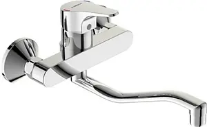 Смеситель для кухни настенный Vidima Next хром BA373AA, 1