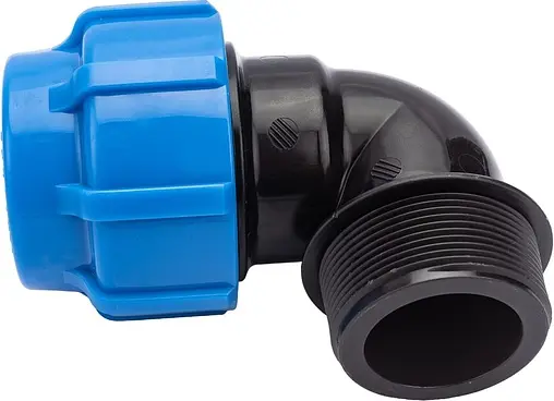 Уголок компрессионный переходной 75мм x 2½"н ТПК-Аква 1000312