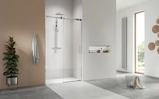 Дверь в нишу 1200мм прозрачное стекло Radaway Espera Pro DWJ 120 L 10090120-01-01L+10091120-01-01L