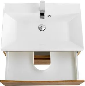 Тумба-умывальник подвесная BelBagno MARINO 75 Rovere Nature MARINO-750-2C-SO-RN-P+BB750/450-LV-MR-PR, 4