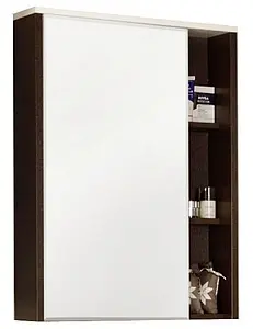 Шкаф-зеркало Aquaton Крит 60 белый/венге 1A163202KT500 Шкаф-зеркало Aquaton Крит 60 белый/венге 1A163202KT500, 1