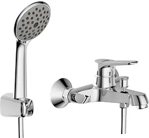 Смеситель для ванны Bravat Eco хром F6111147C-B Смеситель для ванны Bravat Eco хром F6111147C-B, 1