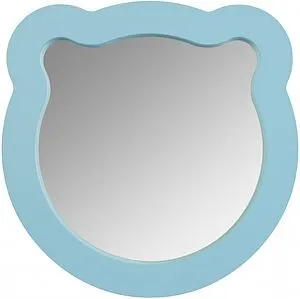 Зеркало Aquaton Каспер Мишка 50 голубой матовый 1A283502CR0E0, 1