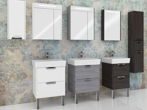 Тумба под умывальник Aquaton Сильва 60 дуб фьорд 1A211801SIW60