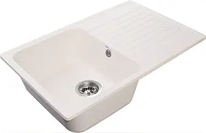 Мойка кухонная GranFest Quarz GF-Z78 белый Мойка кухонная GranFest Quarz GF-Z78 белый, 1