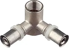 Водорозетка пресс проходная 16мм x ½"в x 16мм TIM F-ZL160216FN Водорозетка пресс проходная 16мм x ½"в x 16мм TIM F-ZL160216FN