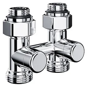 Узел нижнего подключения радиатора прямой ¾"ек x ¾"ек (½"н) Royal Thermo Design хром RANDP11234CH Узел нижнего подключения радиатора прямой ¾"ек x ¾"ек (½"н) Royal Thermo Design хром RANDP11234CH, 1