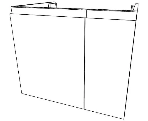 Тумба-умывальник подвесной Домино Graffo 60 светло-серый DGr2408T+4670142930044