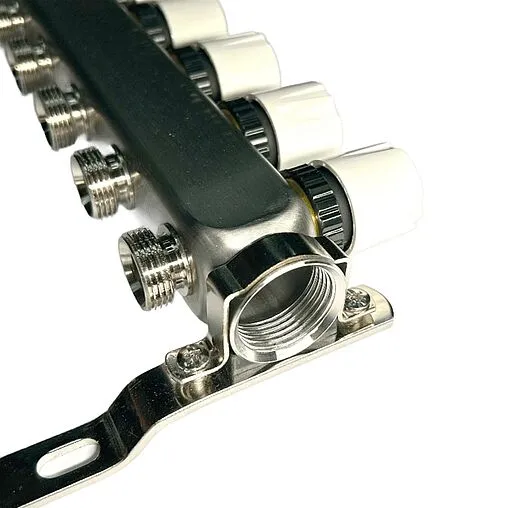 Группа коллекторная без расходомеров 11 отводов 1&quot;в/в x ¾&quot;ек Uni-fitt TECHNO 451W4311