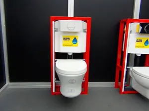 Инсталляция для подвесного унитаза отдельностоящая Viega 8139 587963, 3