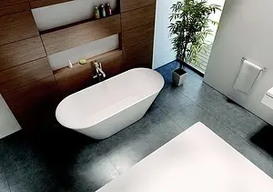Ванна отдельностоящая из искусственного камня Riho Barcelona 170x70 белый B117001105 Ванна отдельностоящая из искусственного камня Riho Barcelona 170x70 белый B117001105, 5