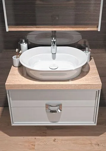 Тумба-умывальник подвесная Kerama Marazzi Canaletto 60 белый CN.60\M+