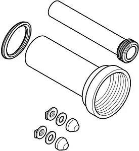 Комплект канализационной арматуры для инсталляции Geberit 152.438.46.1 Комплект канализационной арматуры для инсталляции Geberit 152.438.46.1, 2