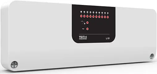 Проводной контроллер 10 зон НЗ 230В TECH ST-L-10 WG.20.0097