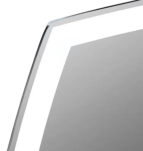 Зеркало с подсветкой Continent Lucia Led 70x90 с подогревом белый ЗЛП692