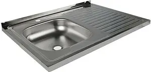 Мойка кухонная Vladiks нержавеющая сталь V-401L Мойка кухонная Vladiks нержавеющая сталь V-401L, 3