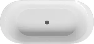 Ванна акриловая отдельностоящая Aquanet Family Smart 170x78 Gloss Finish черный глянец белый/панель черный 88778-GB Ванна акриловая отдельностоящая Aquanet Family Smart 170x78 Gloss Finish черный глянец белый/панель черный 88778-GB, 3