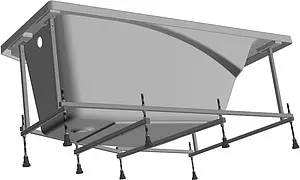 Ванна акриловая Roca Hall Angular 150x100 L ZRU9302864, 3