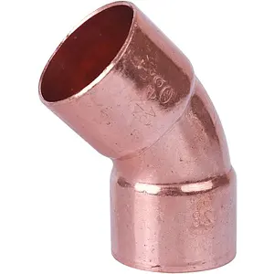 Отвод пайка однораструбный 28мм угол 45° Sanha 5041 1504128 Отвод пайка однораструбный 28мм угол 45° Sanha 5041 1504128, 1