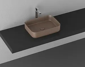 Раковина ISVEA Infinity 50 коричневый 10NF65050-2H Раковина ISVEA Infinity 50 коричневый 10NF65050-2H, 4