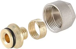 Концовка для труб из сшитого полиэтилена ¾&quot;ек x 16x2.2мм Valtec VT.4410.NE.1622, 3