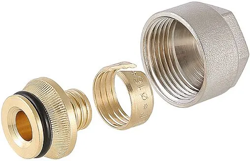 Концовка для труб из сшитого полиэтилена ¾&quot;ек x 16x2.2мм Valtec VT.4410.NE.1622