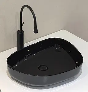 Раковина BelBagno 55 черный BB1435-NERO Раковина BelBagno 55 черный BB1435-NERO, 3