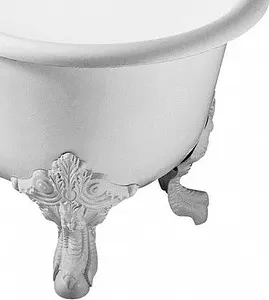 Ножки для ванны чугунной Jacob Delafon Cleo белый E4010N-00, 1