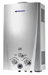Водонагреватель проточный газовый Edisson Flame F 20 D (silver) 361102 Водонагреватель проточный газовый Edisson Flame F 20 D (silver) 361102
