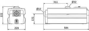 Станция автоматического водоснабжения Wilo HiMulti 5-E 45 P 3095456 Станция автоматического водоснабжения Wilo HiMulti 5-E 45 P 3095456, 5