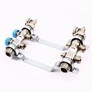 Группа коллекторная без расходомеров 2 отвода 1&quot;н/н x ¾&quot;ек Uni-fitt 456W4302, 3