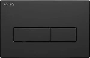 Клавиша смыва для унитаза Am.Pm ErgoFit М I110338 черный матовый Клавиша смыва для унитаза Am.Pm ErgoFit М I110338 черный матовый, 1