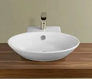 Раковина VitrA Geo белый глянцевый 4424B003-0001 Раковина VitrA Geo белый глянцевый 4424B003-0001, 3