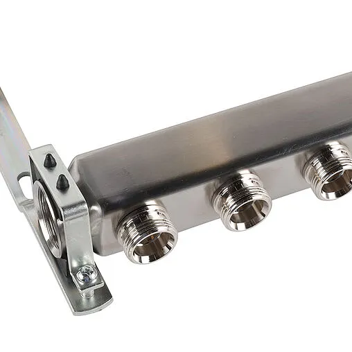 Группа коллекторная распределительная 9 отводов 1&quot;в/в x ¾&quot;ек Rommer RMS-4401-000009