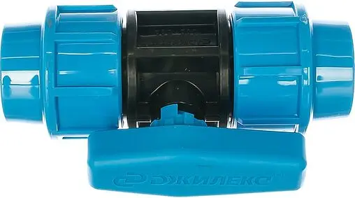 Кран шаровый для пнд трубы 32мм x 32мм Джилекс 9362