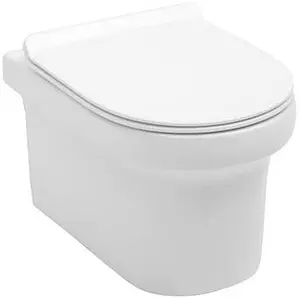 Унитаз подвесной безободковый Aquanet Nova-W Rimless белый NOVA-W Унитаз подвесной безободковый Aquanet Nova-W Rimless белый NOVA-W, 1