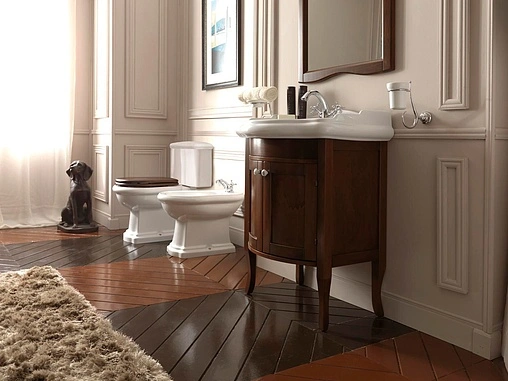 Раковина Kerasan Retro 73 белый 104701*3