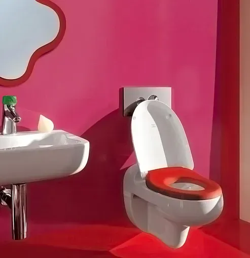 Унитаз подвесной детский Laufen Florakids белый 8.2003.1.000.000.1