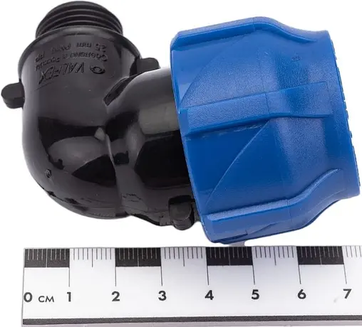 Уголок компрессионный переходной 25мм x ½&quot;н Valfex 1210012425012