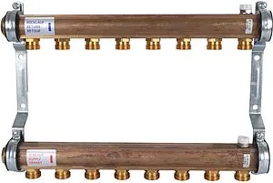 Группа коллекторная распределительная 8 отводов 1"в/в x ¾"ек Watts HKV/A 10004550 Группа коллекторная распределительная 8 отводов 1"в/в x ¾"ек Watts HKV/A 10004550, 1