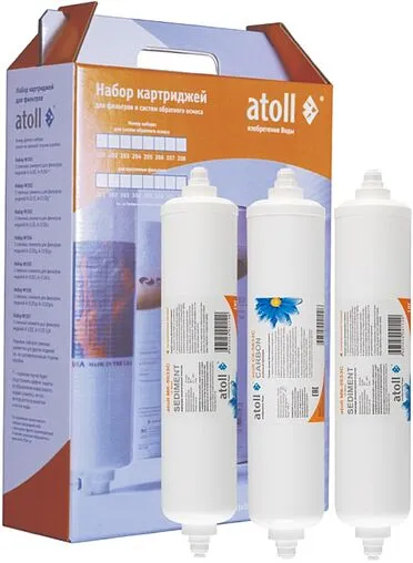 Комплект сменных картриджей Atoll №204 STDA ATECRT204