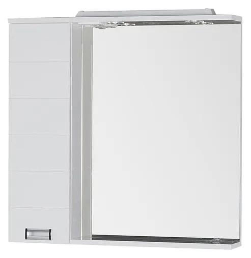 Шкаф-зеркало Aquanet Сити 90 белый 158578