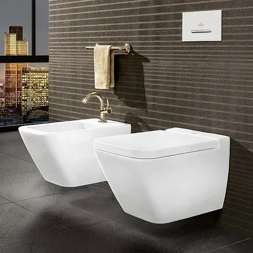 Унитаз подвесной безободковый Villeroy&amp;Boch Finion CeramicPlus белый 4664R0R1