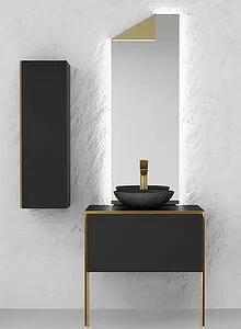 Зеркало с подсветкой Jorno Shik 50 золото Shk.02.50/A/JR Зеркало с подсветкой Jorno Shik 50 золото Shk.02.50/A/JR, 2