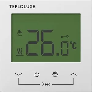 Терморегулятор Теплолюкс Pontus белый 100037087900 Терморегулятор Теплолюкс Pontus белый 100037087900, 1
