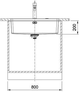 Мойка кухонная Franke Maris MYX 110-70 нержавеющая сталь 122.0601.312 Мойка кухонная Franke Maris MYX 110-70 нержавеющая сталь 122.0601.312, 3