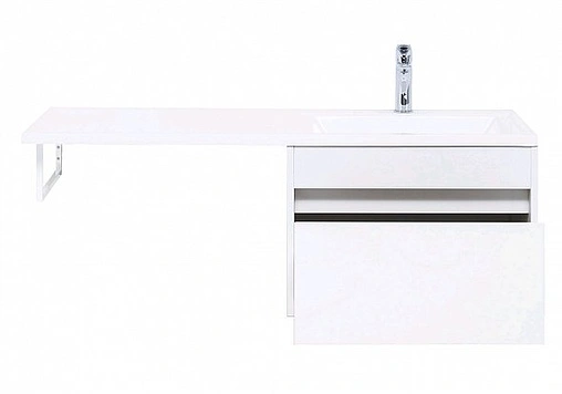 Тумба под умывальник подвесная Aquanet Токио 58 белый 00236916