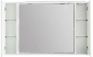 Шкаф-зеркало BelBagno FLY-MARINO 120 Bianco Lucido MARINO-SPC-1200/750-2A-BL-P, 4