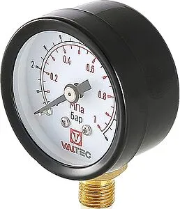 Манометр радиальный Valtec 40мм 4 бар ⅛&quot; VT.TM40.DF.01, 4